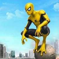 Spider Rope Ninja vegas city