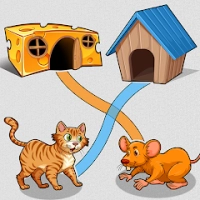 Rescue the Cat Draw Puzzle