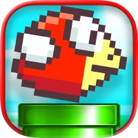 Jumpy Red Bird - Tube Hopper