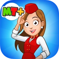My Town Airport games for kids
