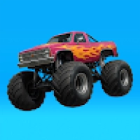 Monster Trucks Kids Race Game