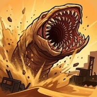 Desert Worm Idle RPG