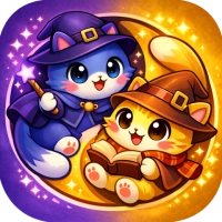 Cat puzzle world
