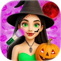 Halloween Makeup Salon Game