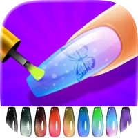 Nail Art Salon Star Girl asmr