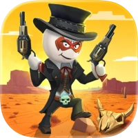 Stickman sniper: western gun