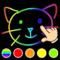 Kids Doodle Glow Coloring Game