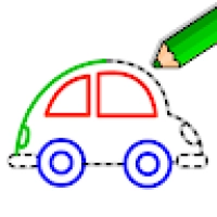 Kids Drawing & Coloring Book