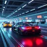 Treadmill Race Cars