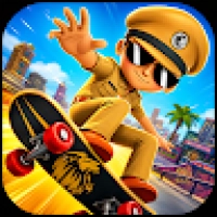 Little Singham Super Skater